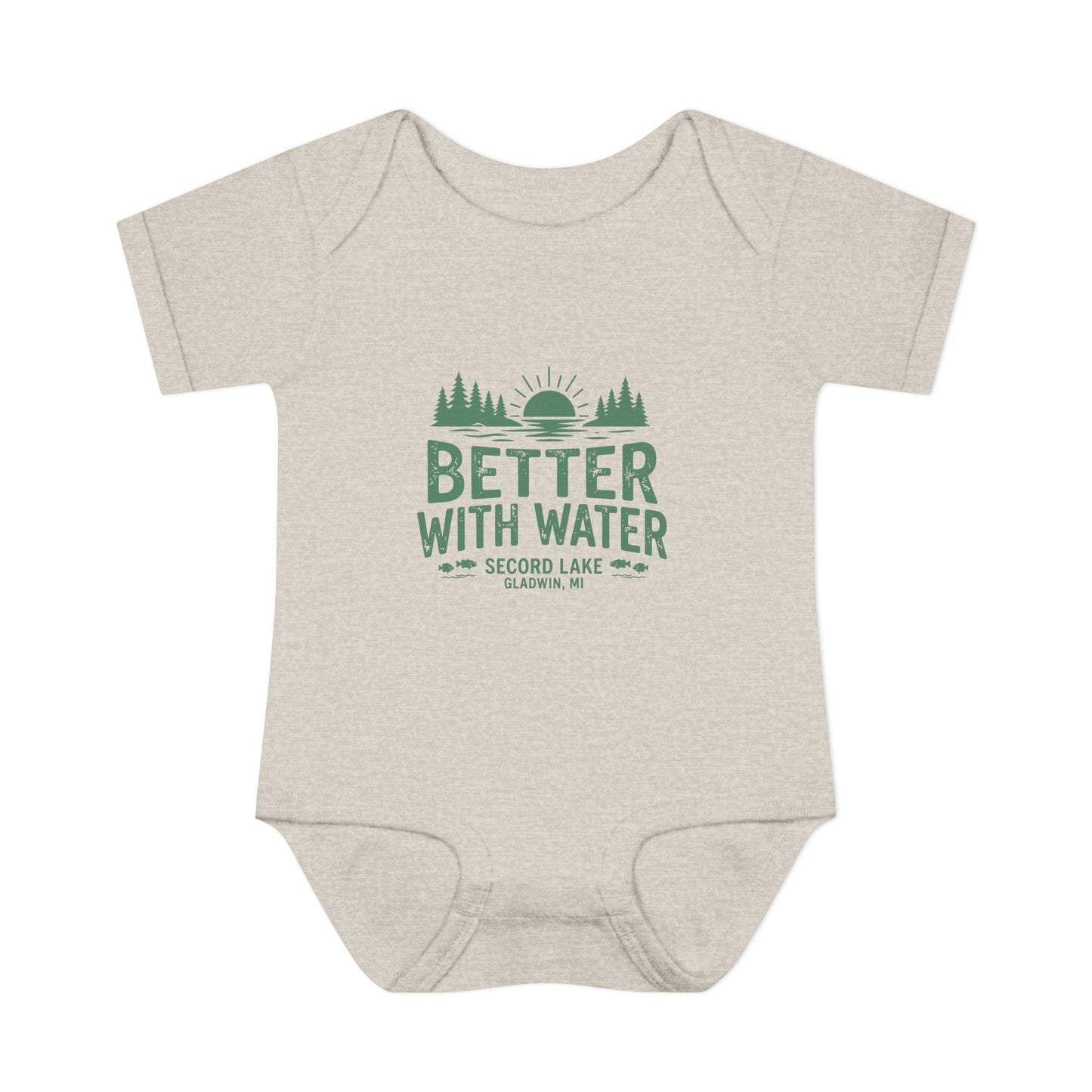 "Better With Water" Infant Bodysuit  Onesie