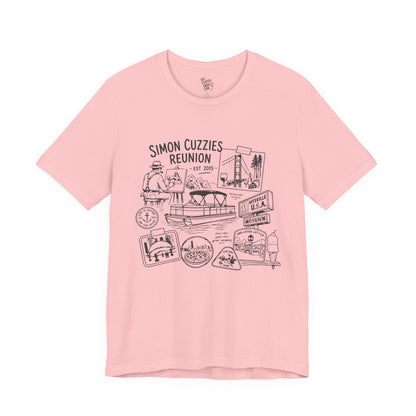 "Cuzzie Reunion" Unisex Jersey Short Sleeve Tee