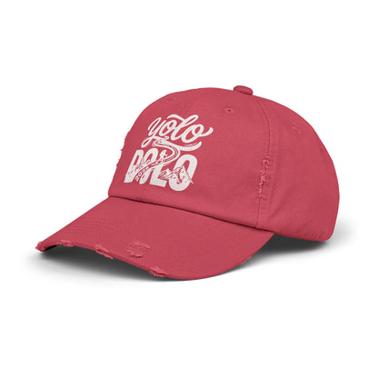 YOLO DOLO – Distressed Baseball Cap