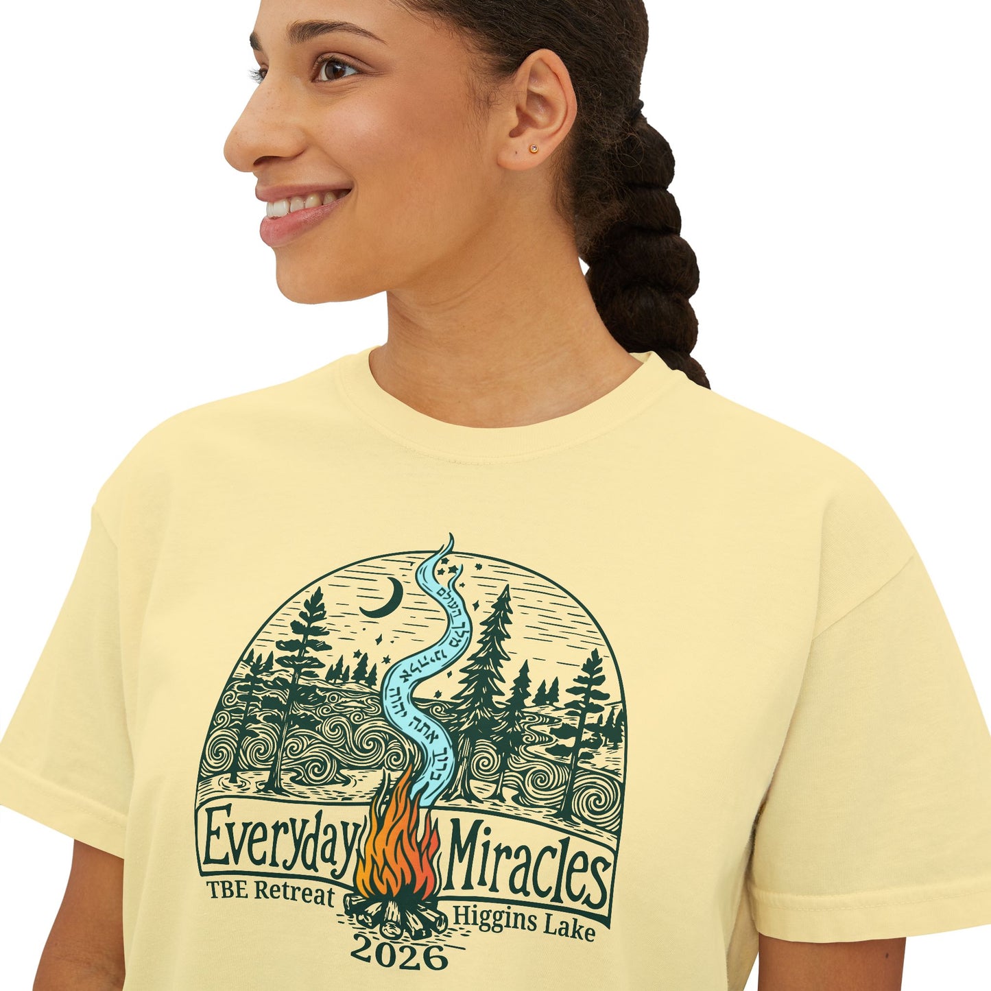 "Everyday Miracles" Women's Boxy Tee