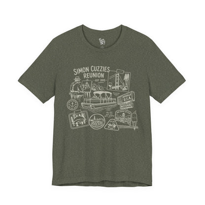 "Cuzzie Reunion" Unisex Jersey Short Sleeve Tee