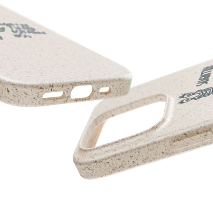 "Slightly Titled, Totally You"  —  Biodegradable Phone Case