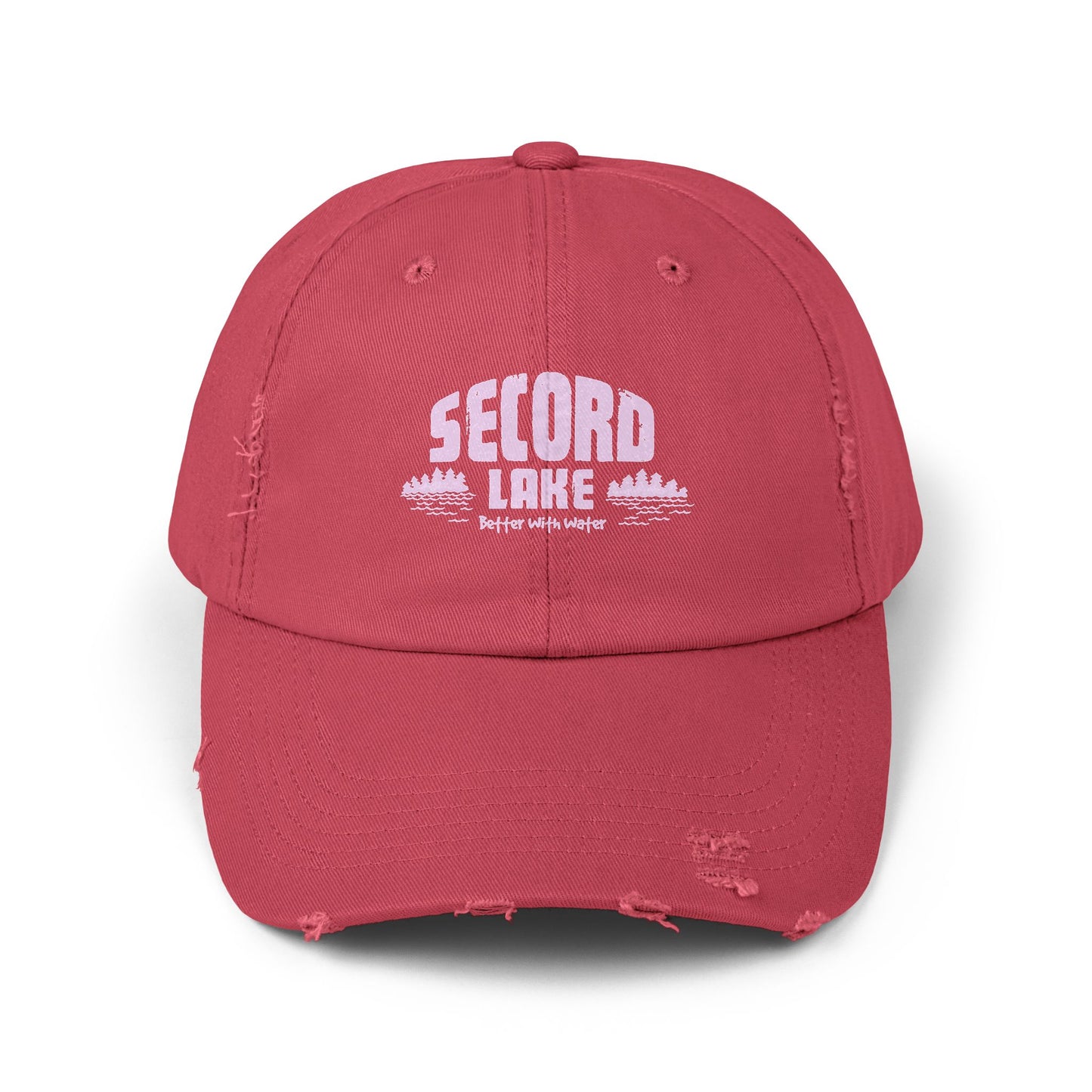 "Secord Lake, Better with Water" Baseball Cap