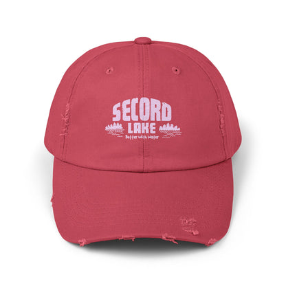 "Secord Lake, Better with Water" Baseball Cap