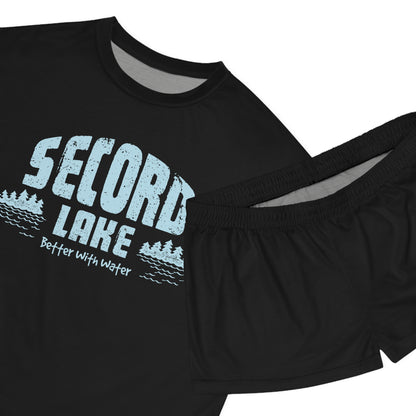 "Secord Lake, Better With Water" Pajama Set