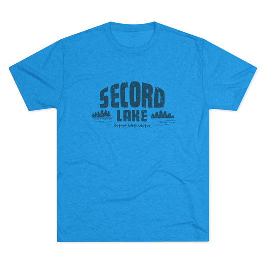 "Secord Lake, Better With Water" Vintage Lake Tee