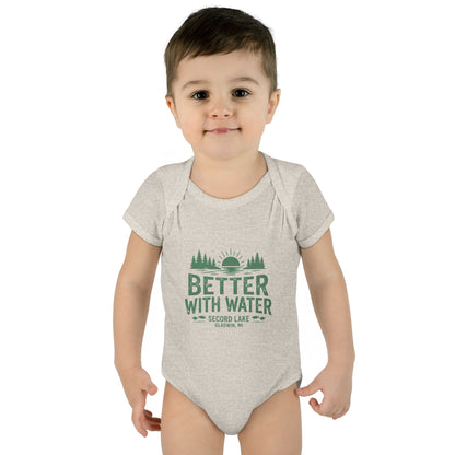 "Better With Water" Infant Bodysuit  Onesie