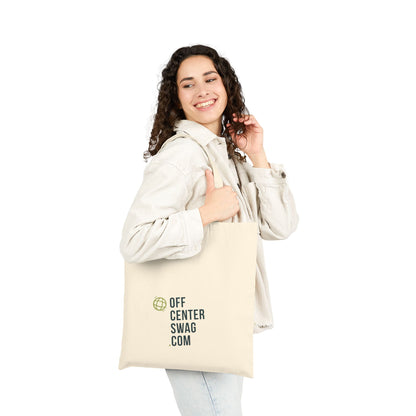 “Slightly Tilted Totally You” Canvas Tote Bag