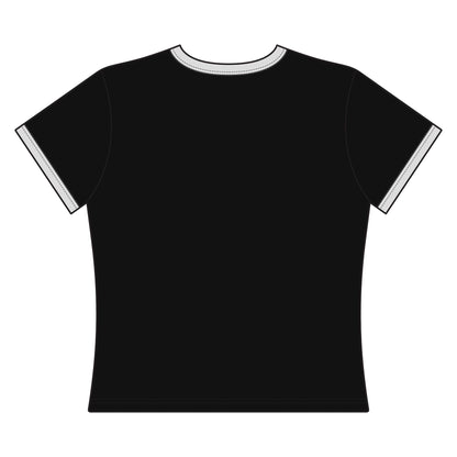 "Love Never Fails" Women's Ringer Tee