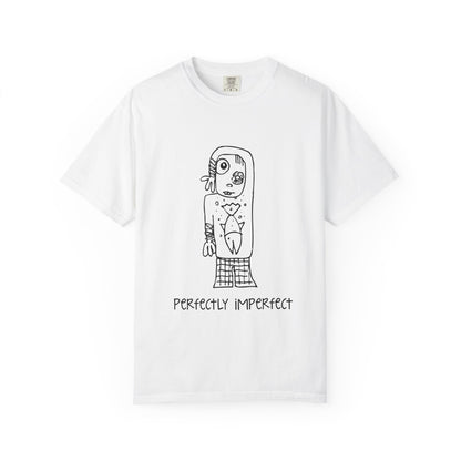 Perfectly Imperfect T-Shirt — Hand-Drawn Self-Love Graphic Tee
