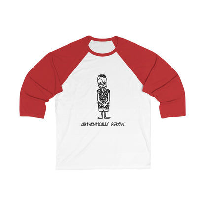"Authentically Askew" Unisex Baseball Tee