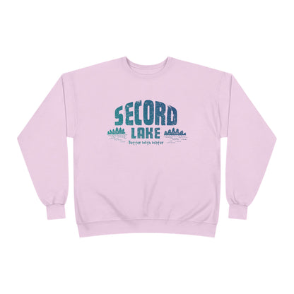 "Secord Lake, Better With Water" Crewneck Sweatshirt