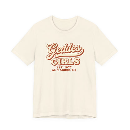 "Geddes Girls" Vintage Graphic T-Shirt