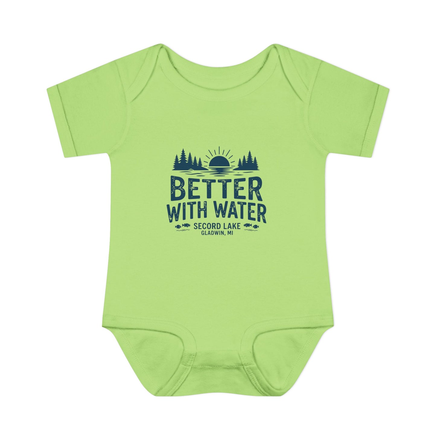 "Better With Water" Infant Bodysuit  Onesie