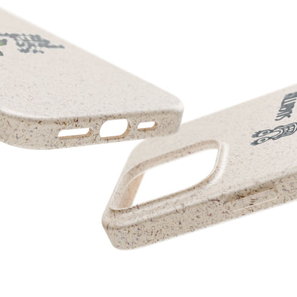 "Slightly Titled, Totally You"  —  Biodegradable Phone Case