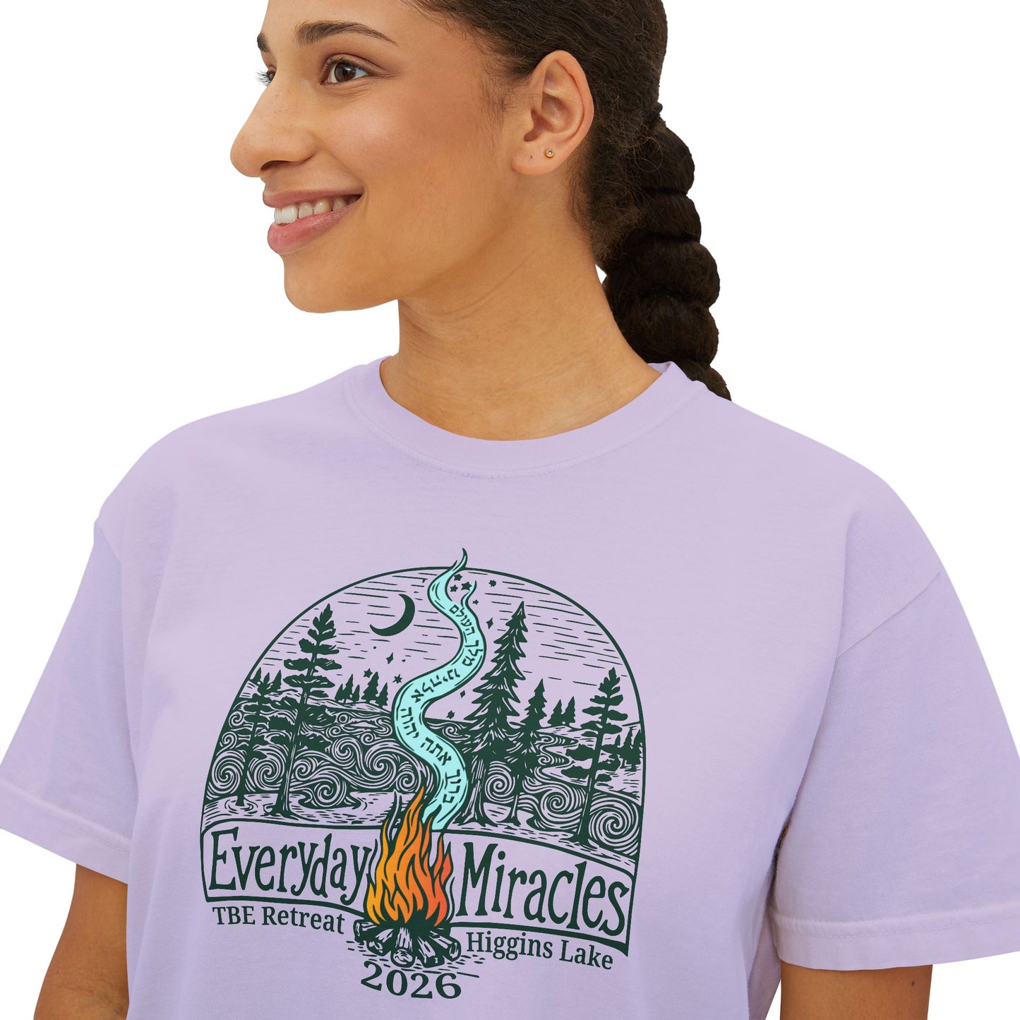 "Everyday Miracles" Women's Boxy Tee