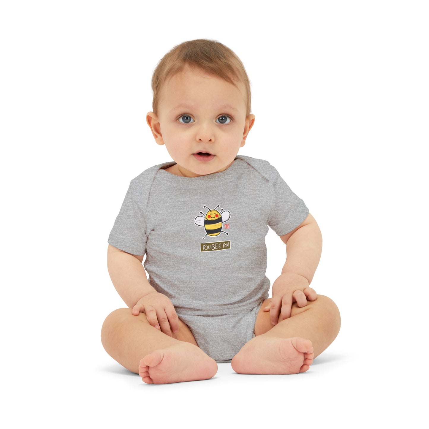 "You Bee You" Graphic Baby Onesie | Bella+Canvas Bodysuit | Self Acceptance Baby Gift