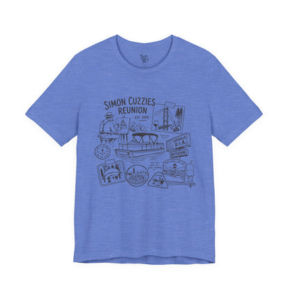 "Cuzzie Reunion" Unisex Jersey Short Sleeve Tee