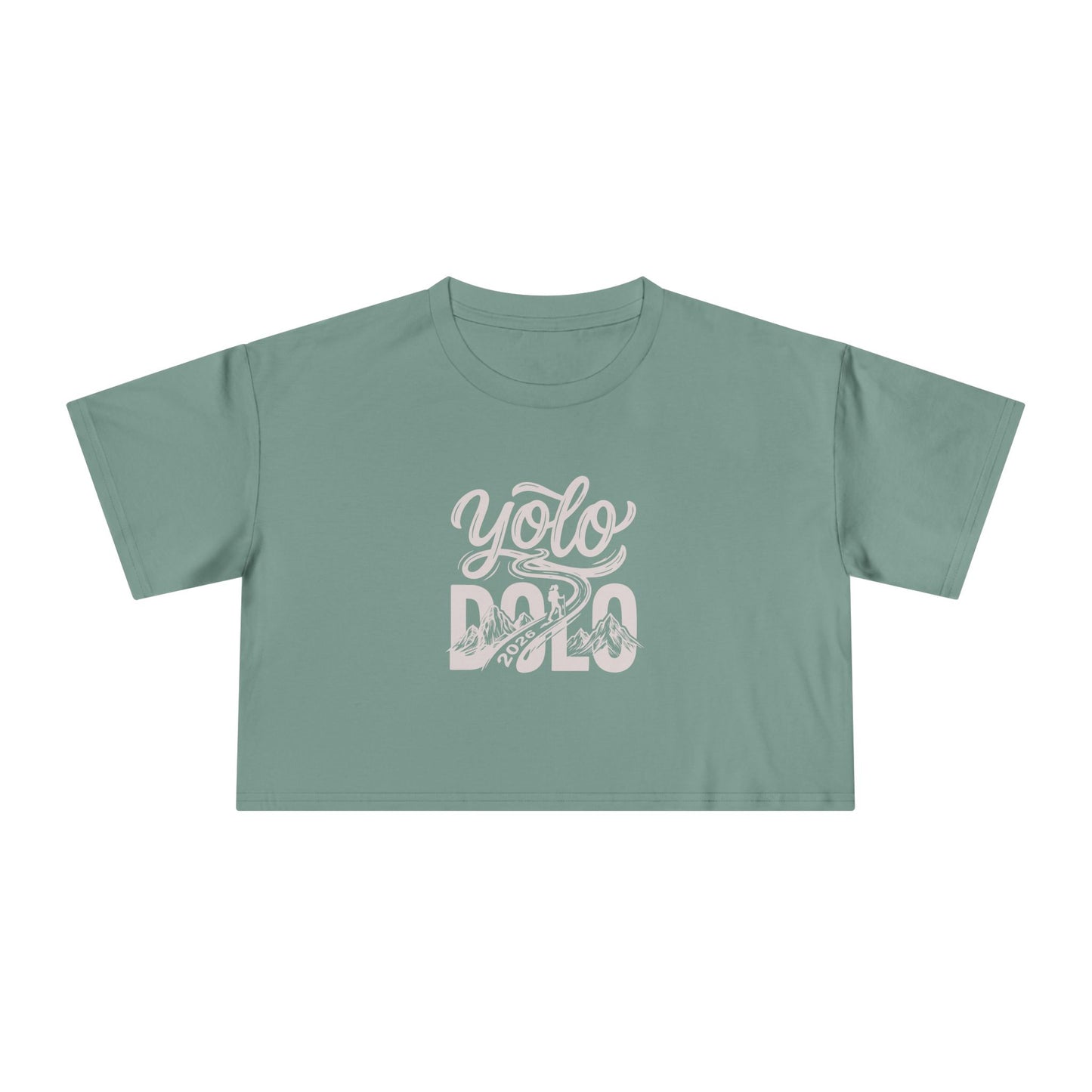 "YOLO DOLO" Women's Crop Tee