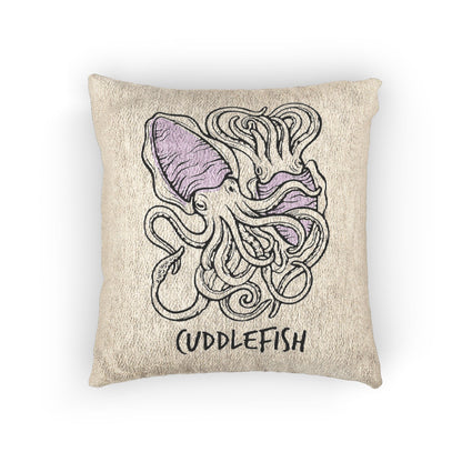 "Cuttlefish" Woven Pillow