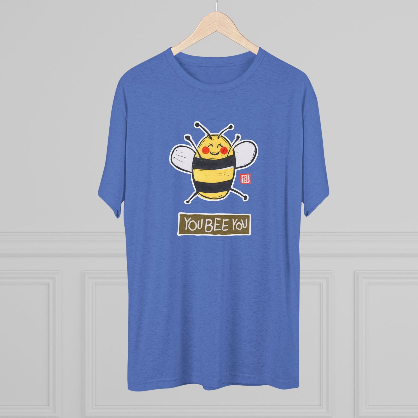 Meaningful Authenticity Tee | "You Bee You" Premium Tri-Blend Crewneck | Self-Acceptance Apparel