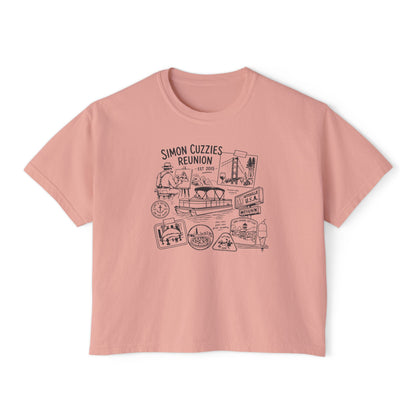 "Cuzzies Reunion" Boxy Tee