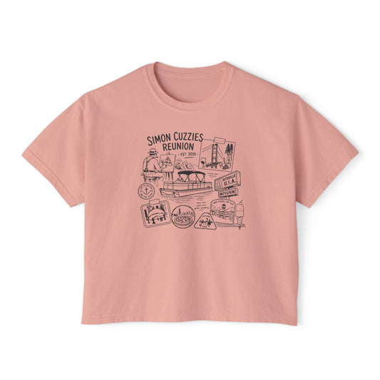 "Cuzzies Reunion" Boxy Tee