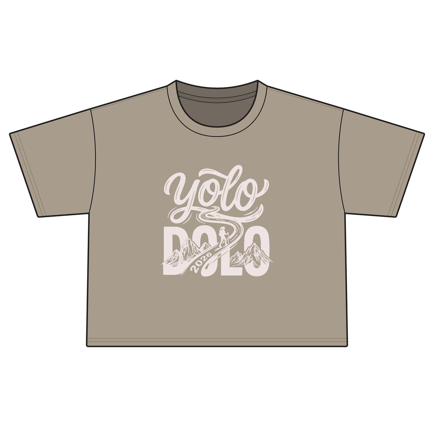 "YOLO DOLO" Women's Boxy Tee