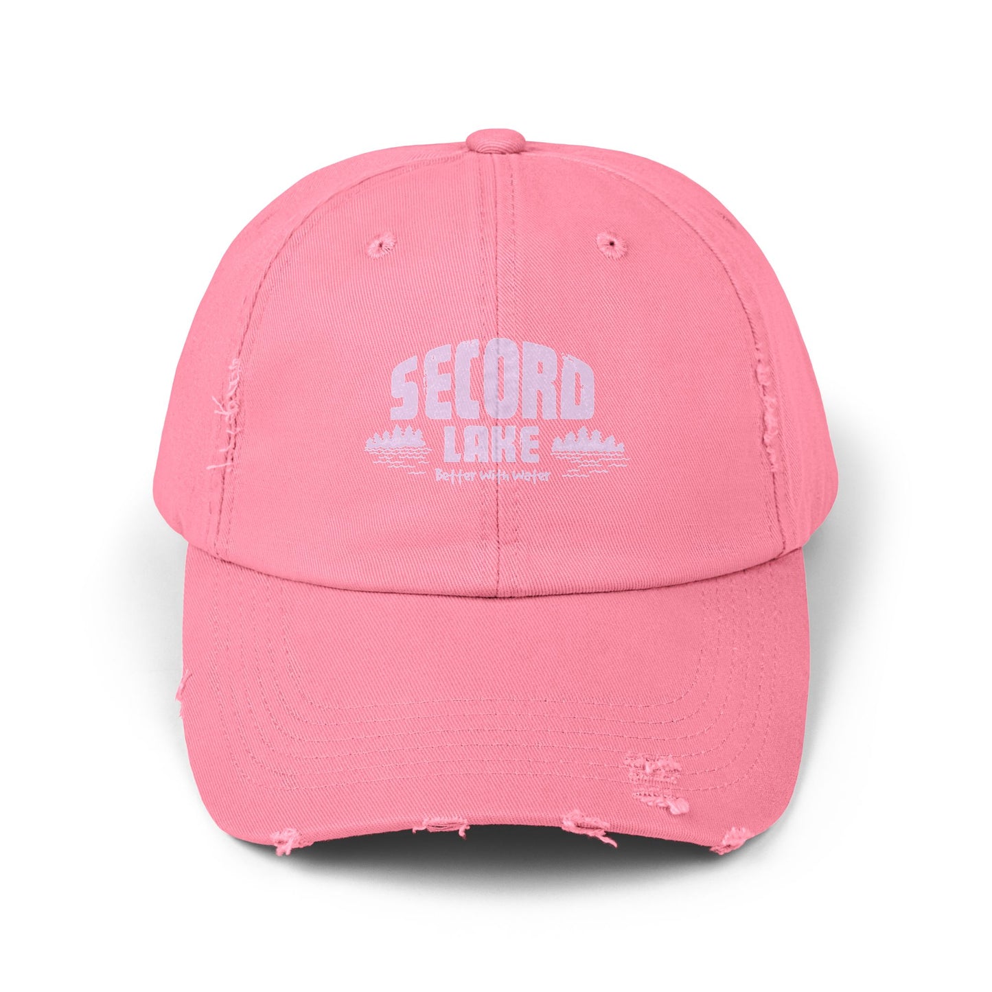 "Secord Lake, Better with Water" Baseball Cap
