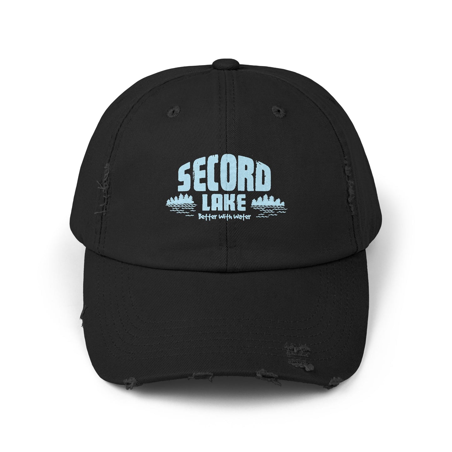 "Secord Lake, Better with Water" Baseball Cap