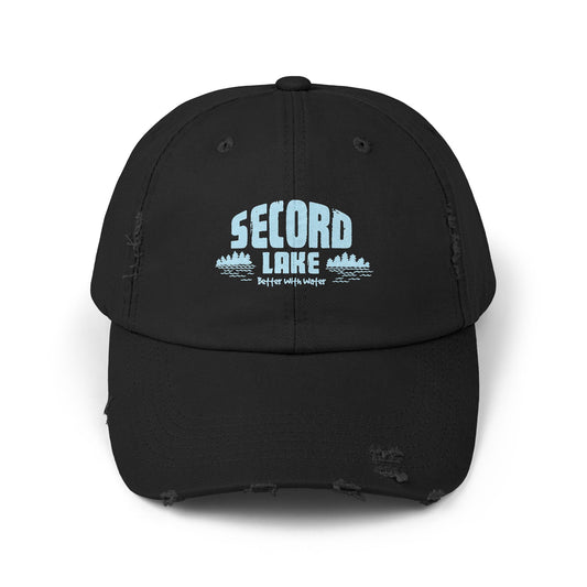 "Secord Lake, Better with Water" Baseball Cap