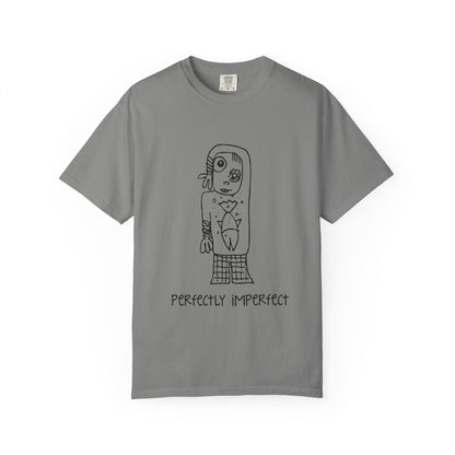 Perfectly Imperfect T-Shirt — Hand-Drawn Self-Love Graphic Tee