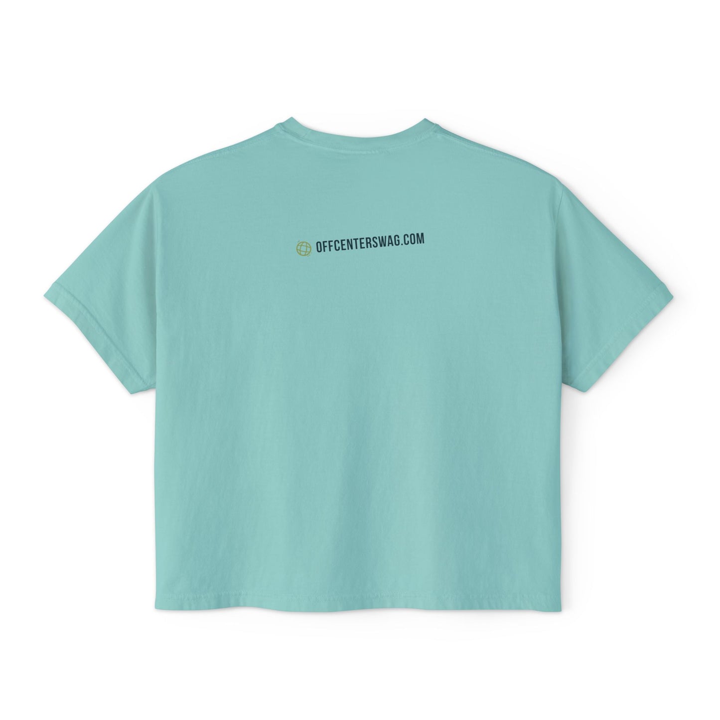 Boxy Tee — 'Slightly Tilted Totally You' Cute Frog Graphic Women's Shirt