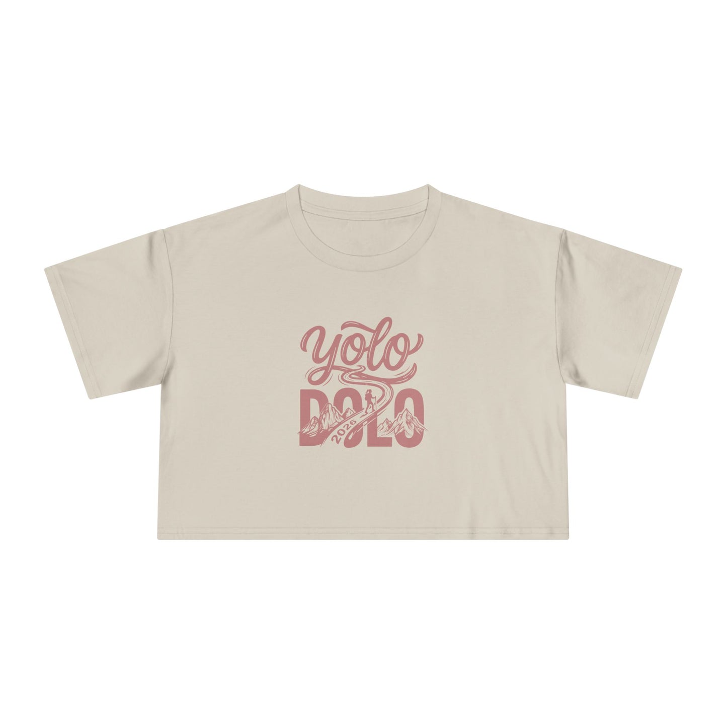 "YOLO DOLO" Women's Crop Tee