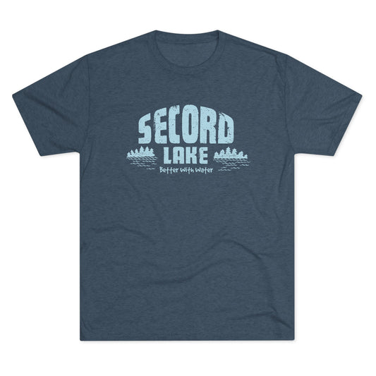 "Secord Lake, Better With Water"  — Vintage Tee