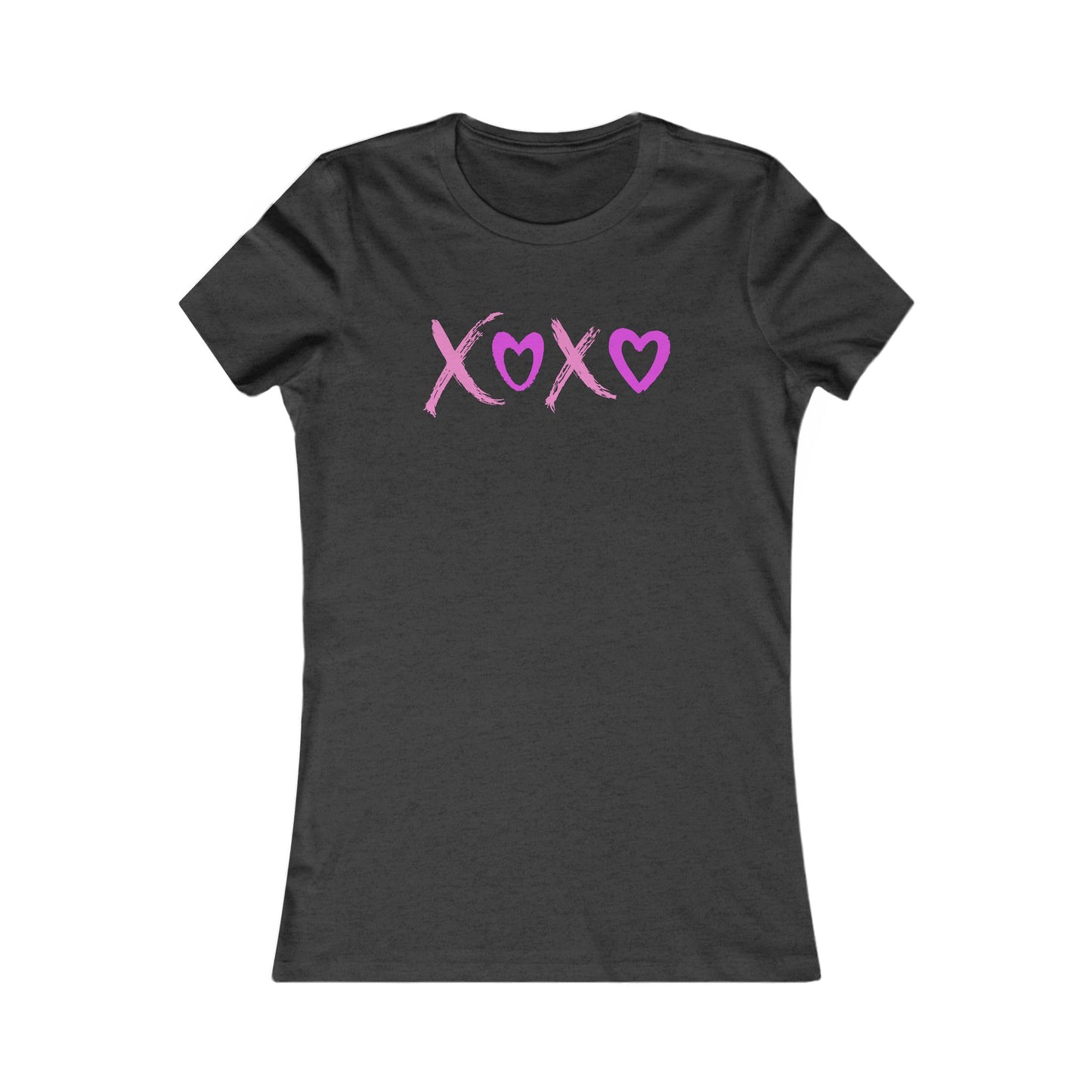 "XOXO" Bella+Canvas Heart Women's Tee