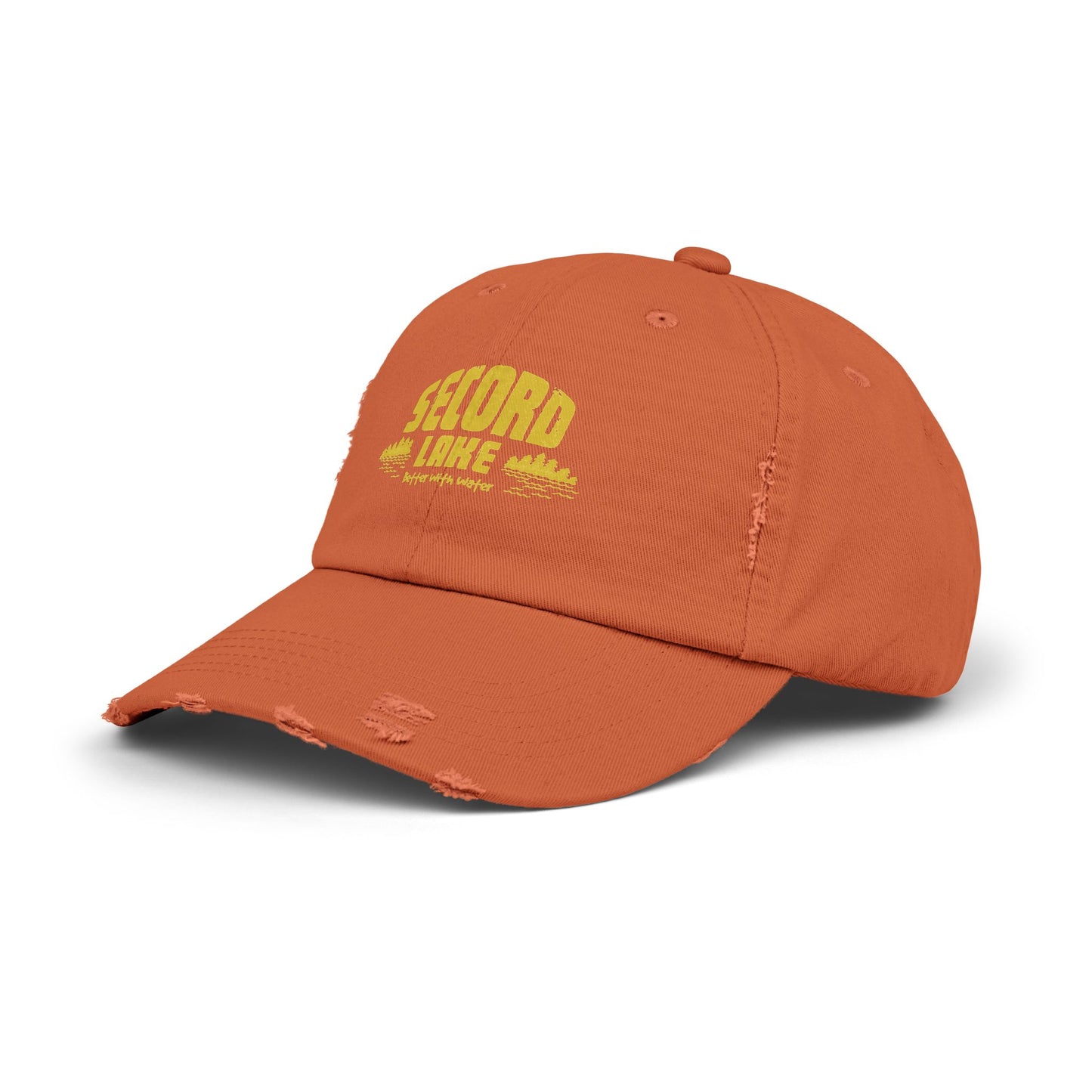 "Secord Lake, Better with Water" Baseball Cap