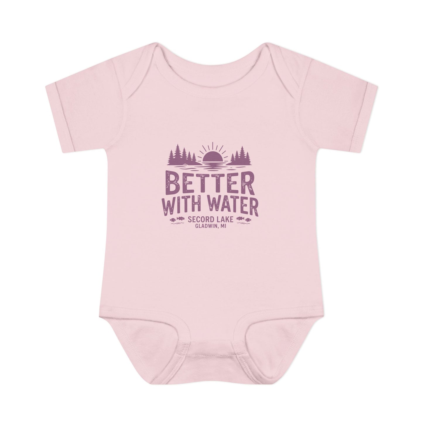 "Better With Water" Infant Bodysuit  Onesie
