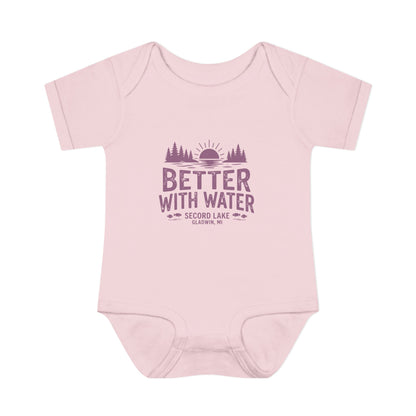 "Better With Water" Infant Bodysuit  Onesie