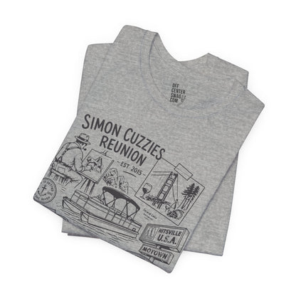 "Cuzzie Reunion" Unisex Jersey Short Sleeve Tee