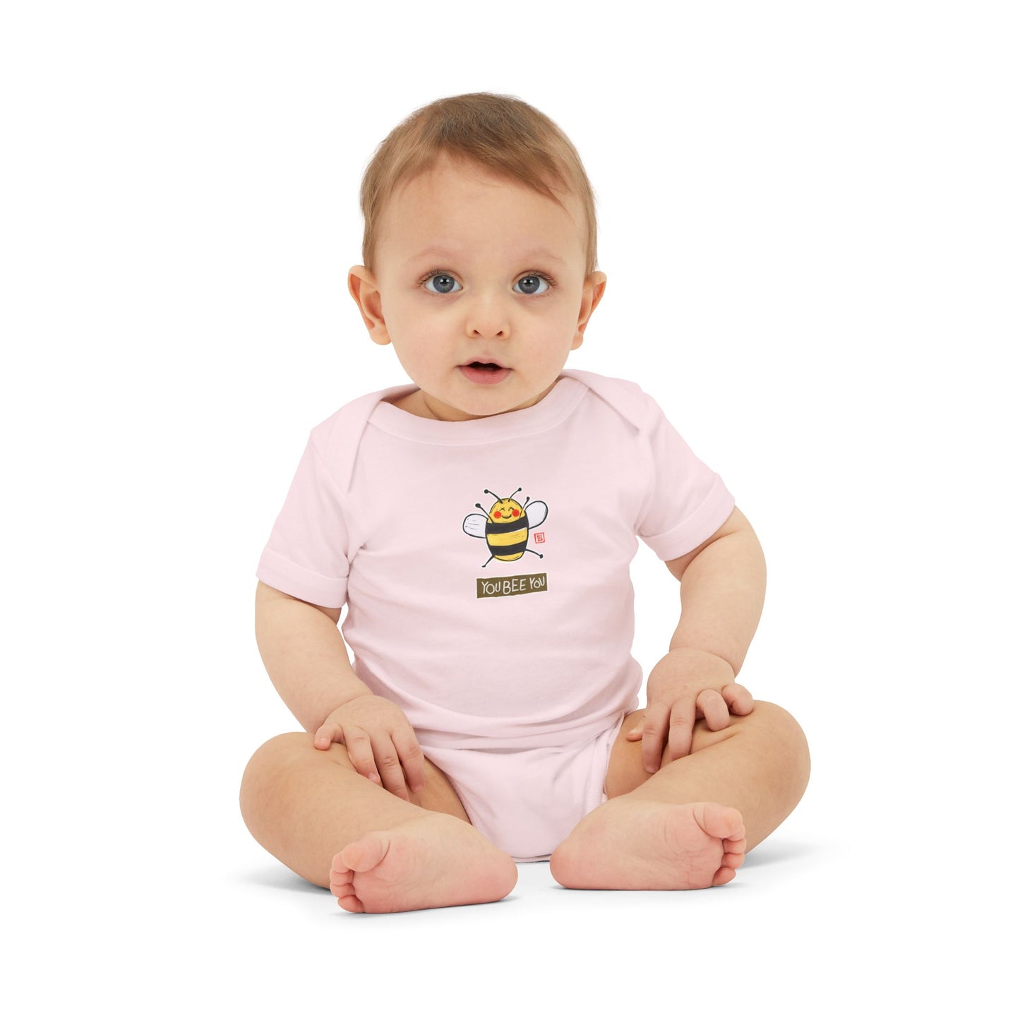 "You Bee You" Graphic Baby Onesie | Bella+Canvas Bodysuit | Self Acceptance Baby Gift