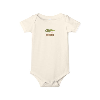 "Becoming" Tadpole Graphic Baby Onesie | Bella+Canvas Bodysuit | Grounded Baby Gift