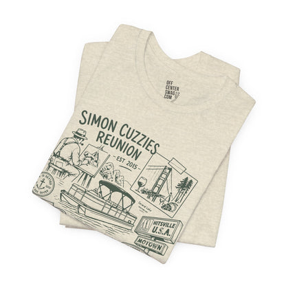 "Cuzzie Reunion" Unisex Jersey Short Sleeve Tee