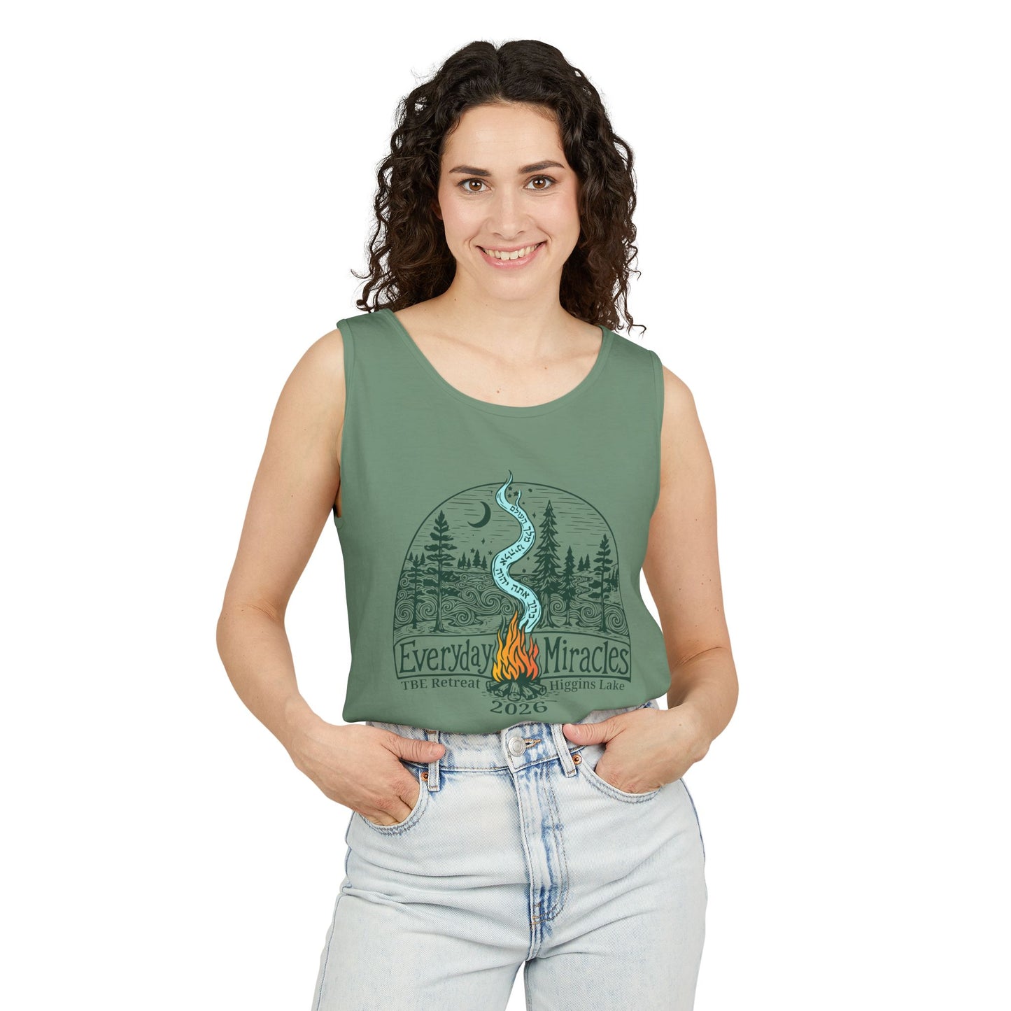 "Everyday Miracles" Campfire Tank Top