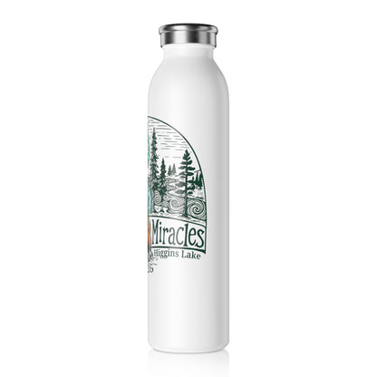 "Everyday Miracles" Slim Water Bottle