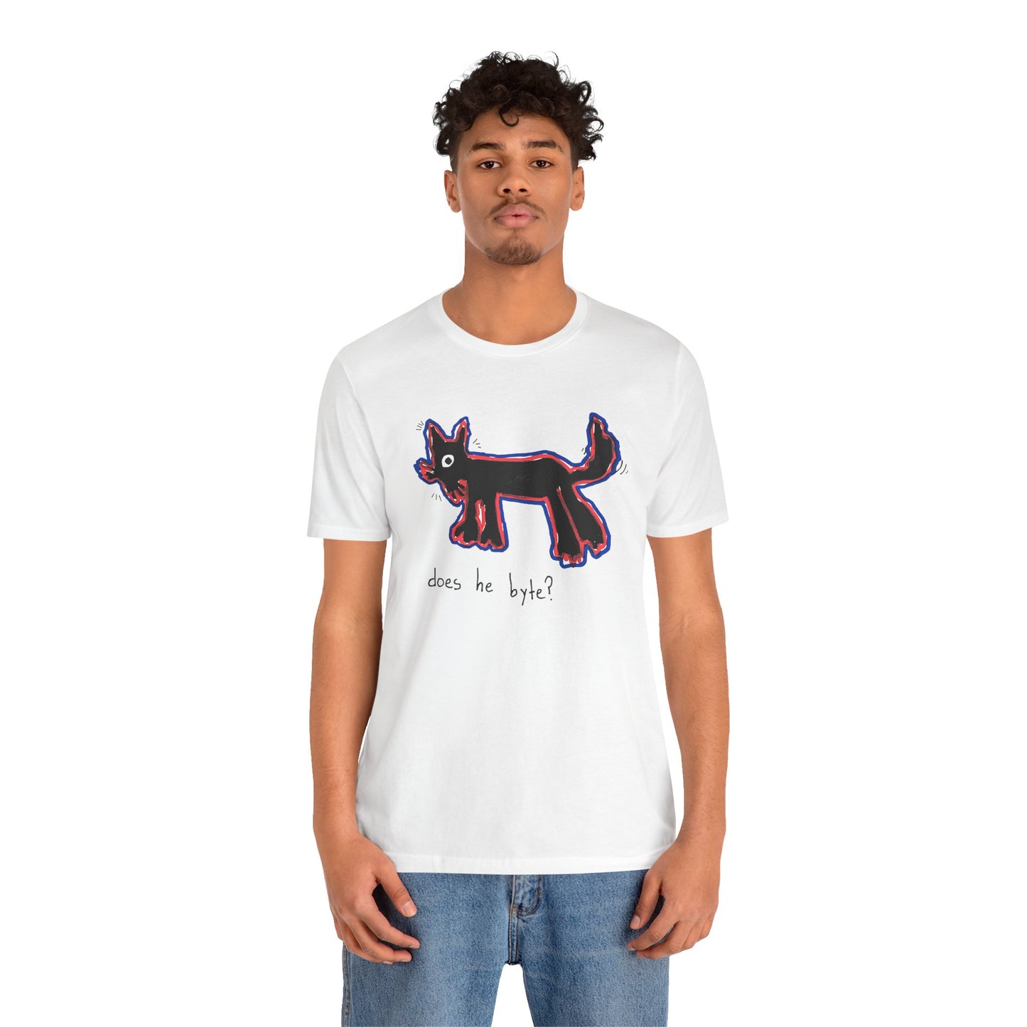 “Does He Byte?” Graphic Tee