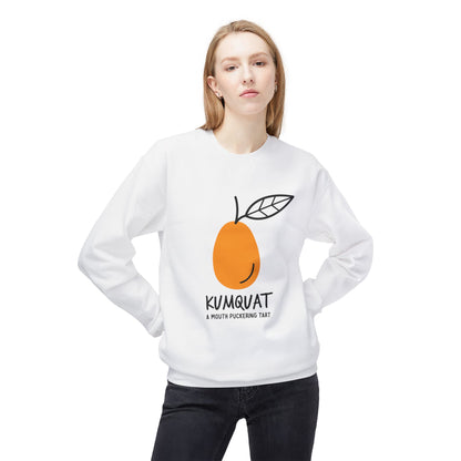 "Kumquat: A Mouth Puckering Tart" Crewneck Sweatshirt