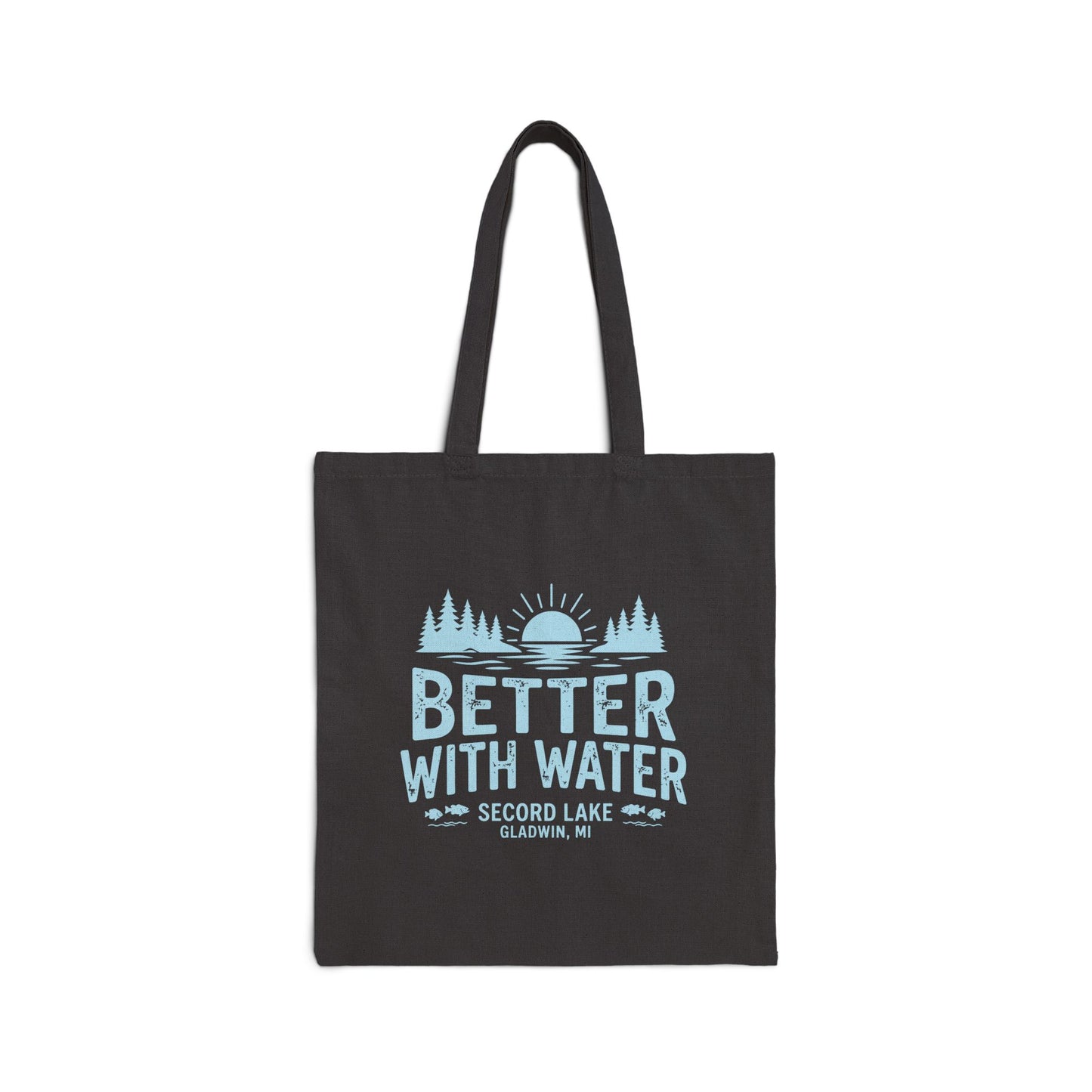 "Better With Water" Cotton Canvas Tote