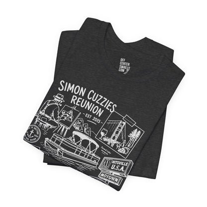 "Cuzzie Reunion" Unisex Jersey Short Sleeve Tee
