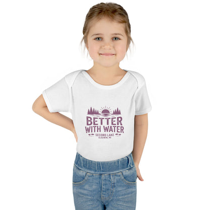 "Better With Water" Infant Bodysuit  Onesie